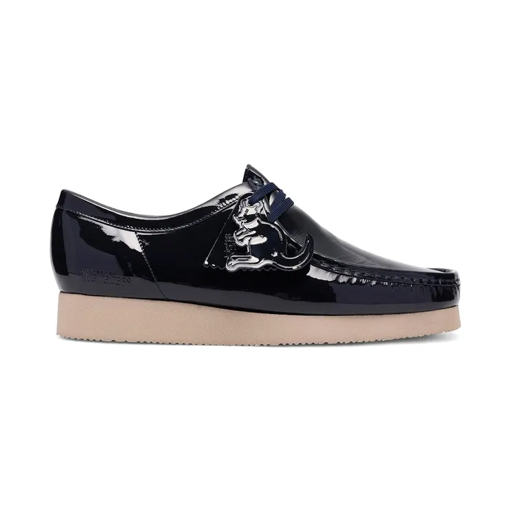Clarks Originals Wallabee 2604 Navy Patent (26186520)