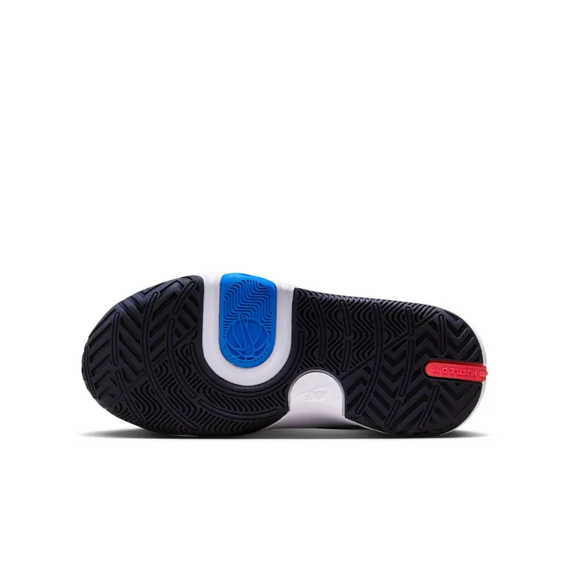 Nike Team Hustle D 11 White Bright Crimson Photo Blue Light Lemon Twist (DV8996-105)