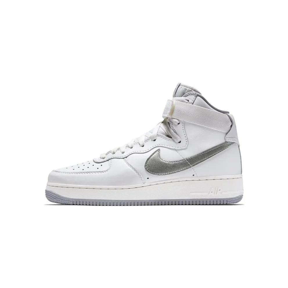 Nike Air Force 1 High Retro Summit White Wolf Grey (743546-101)