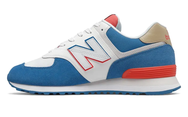 New Balance  574 White Blue Red White/Blue-Red (ML574SCF)