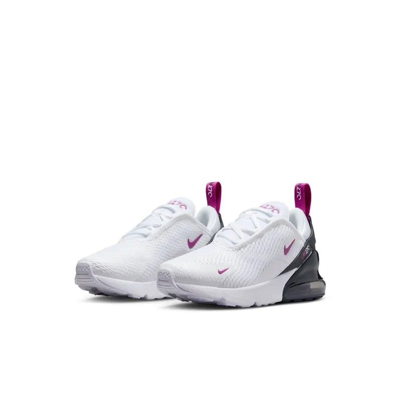 Nike Air Max 270 White Anthracite Hot Fuchsia (AO2372-120)