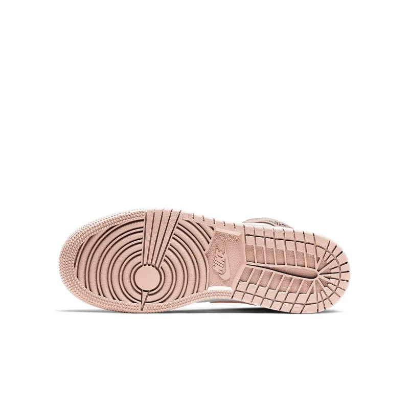 Jordan 1 Mid Crimson Tint Toe (GS) – “Crimson Tint / White / Black” (554725-133)