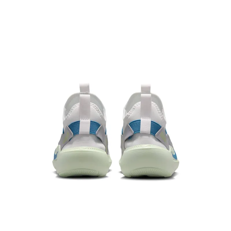 Nike Flex Runner 4 White Grey Volt Tint Dutch Blue (IF2893-103)