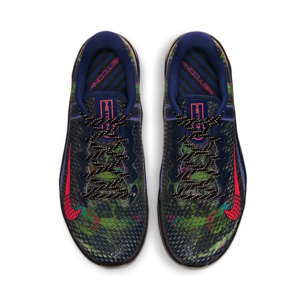Nike Metcon 6 I Am Not A Robot Blue Void/Black-Flat Silver-Flash Crimson (CT1242-400)