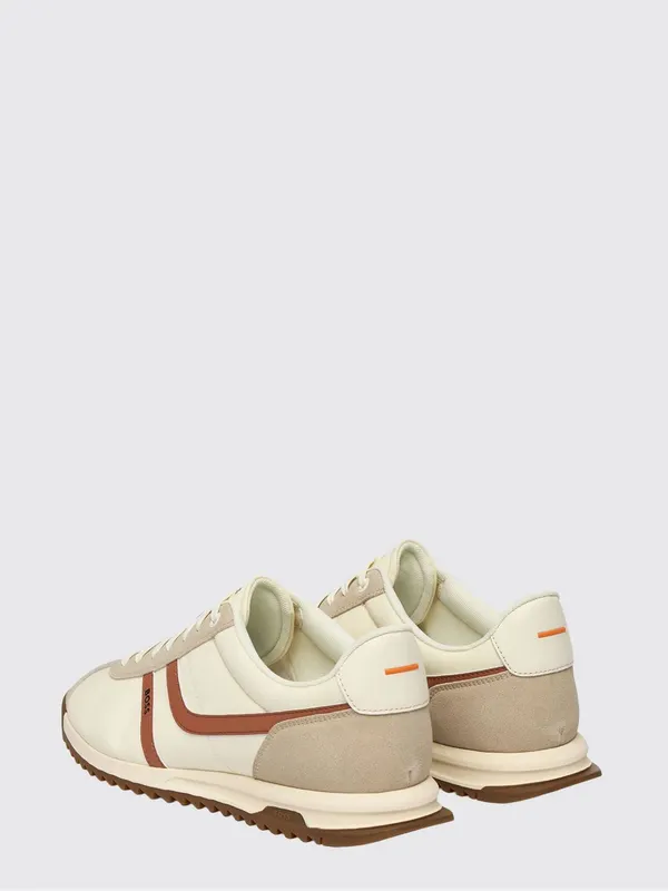 Boss Zayn Nylon and Polyester Sneakers Beige (50562818278) (2)