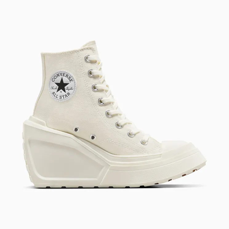 Converse Chuck 70 De Luxe Wedge Egret/Black/White (A06479C)