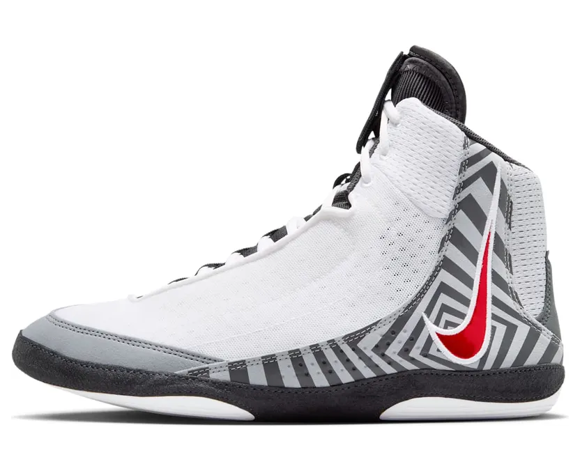 Nike Inflict 4 SE White Wolf Grey Red (HV4207-100)