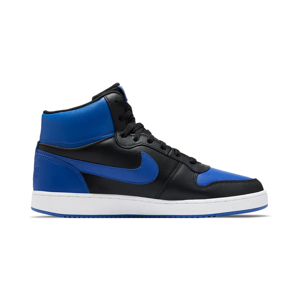 Nike Ebernon Mid Black Game Royal (AQ1773-001)