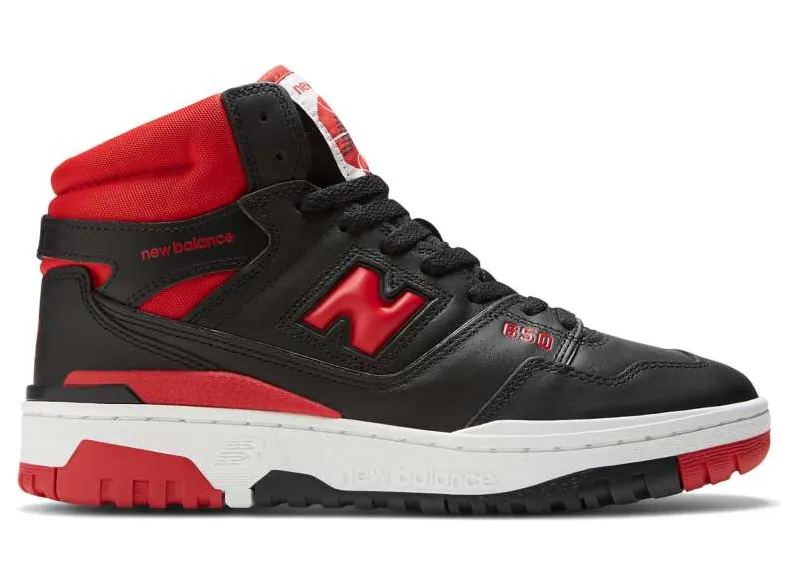 New Balance 650 Schwarz/Noir/Rot/rouge/Weiß/blanc (BB650RBR)