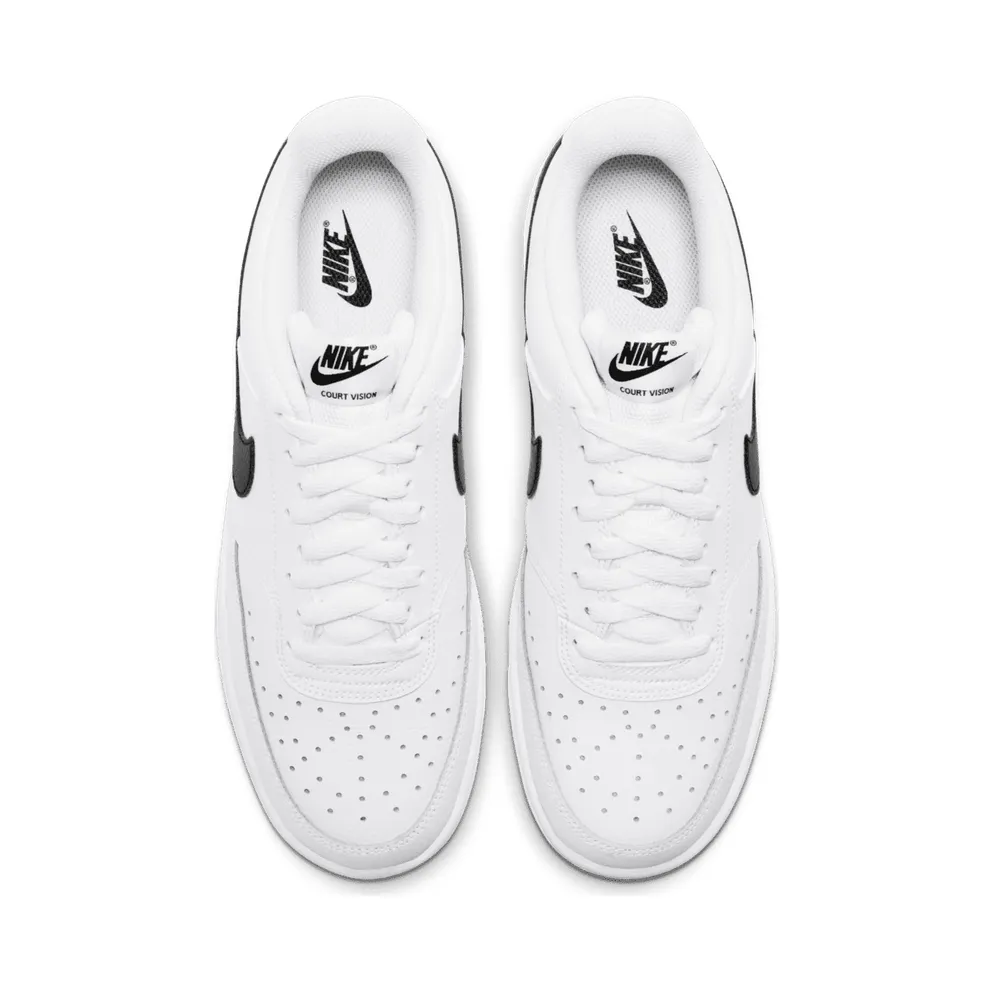 Nike Court Vision Low White Black White/White/Black (CD5463-101)