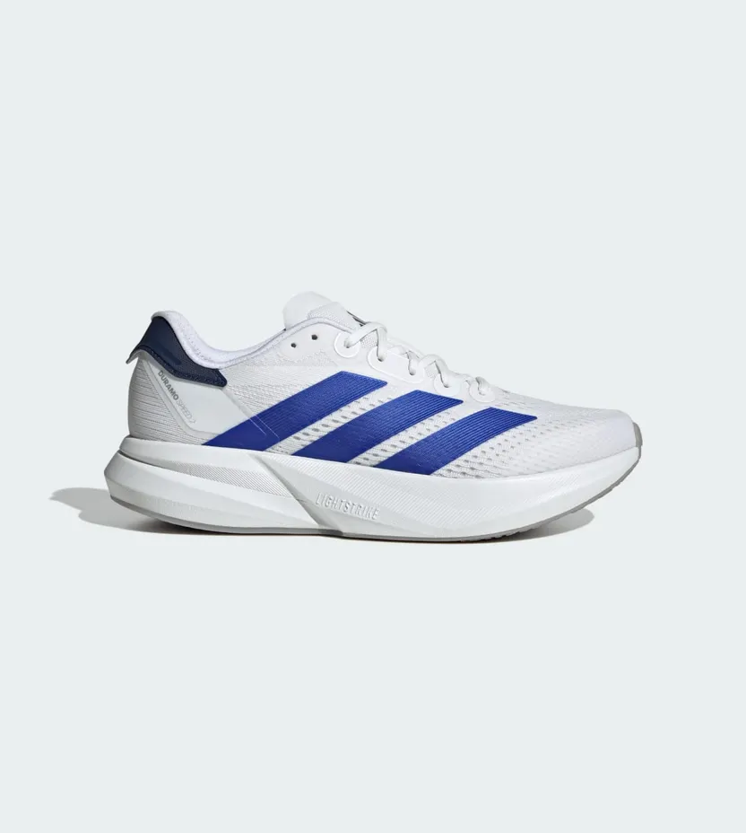 Adidas Duramo Speed 2 Running Shoes Cloud White / Lucid Blue / Dark Blue (IH8203)