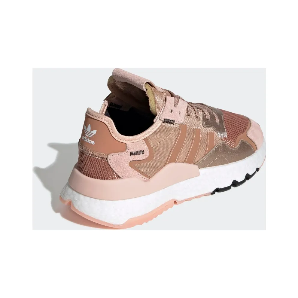 adidas Nite Jogger Rose Gold Metallic (W) Rose Gold Metallic/Vapour Pink/Core Black (EE5908)