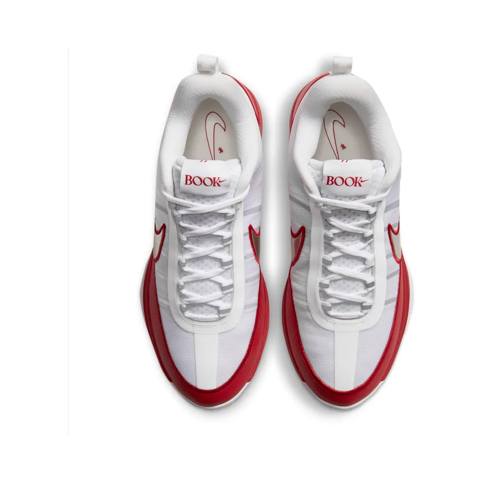 Nike Book 2 – “White / University Red / Metallic Silver” (IZ2372-106)