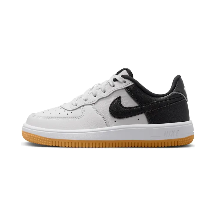 Nike Force 1 Low LV8 5 White Metallic Silver Black (IQ2740-100)