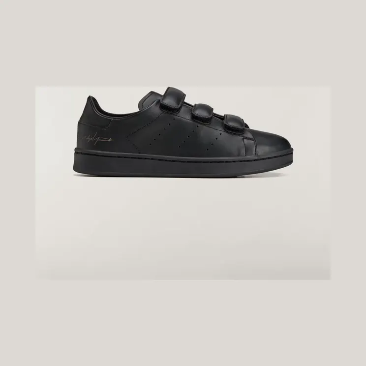 adidas Y-3 Stan Smith Hook-and-loop “Black / Black / Black” (HQ7318)