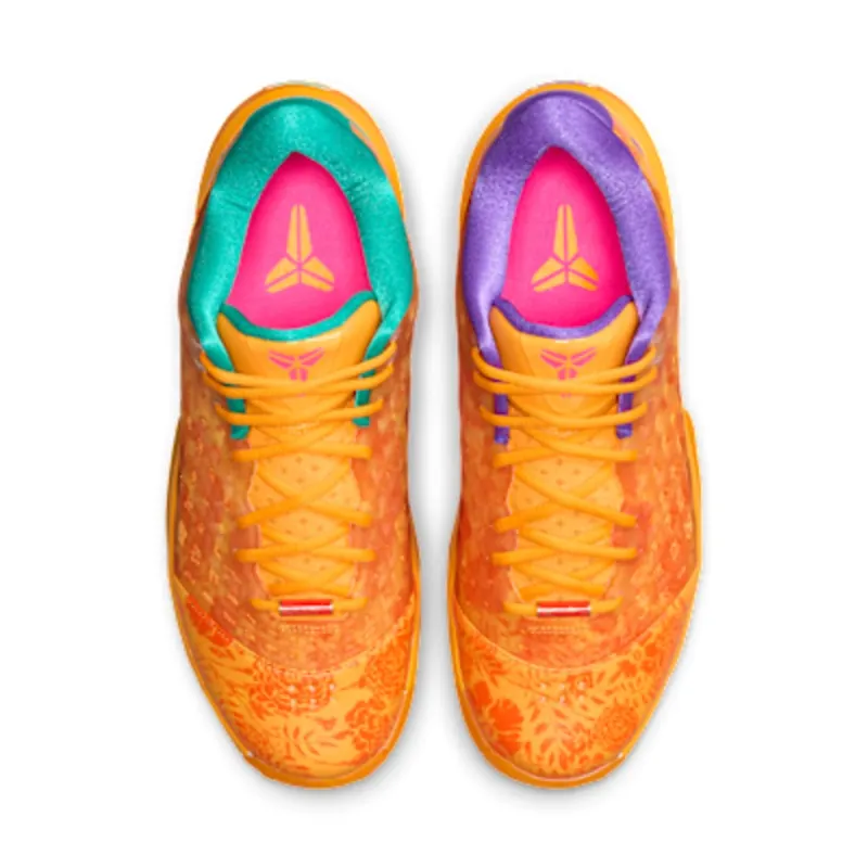 Nike Kobe 3 Low Protro “Mamba Eterno”: oranje bloemenprint voor Día de Muertos (4)