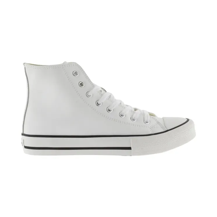 Hoge Sneakers Victoria TRIBU BOTÍN EFECTO PIEL BLANCO (1065175-20)