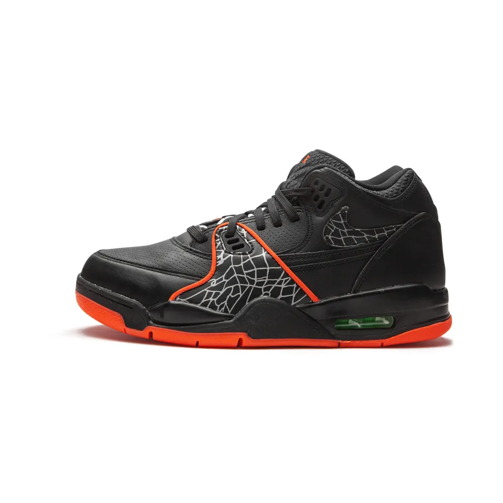 Nike Air Flight 89 All-Star (2020) Black/Orange Blaze-Green Strike-White (CT8478-001)