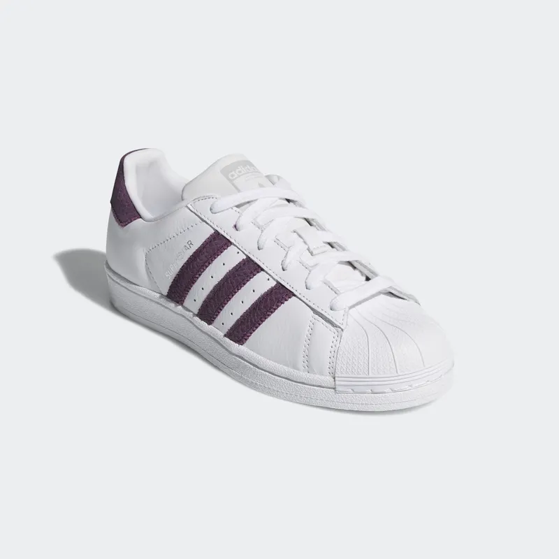 adidas Superstar White Red Night (W) (B41510)