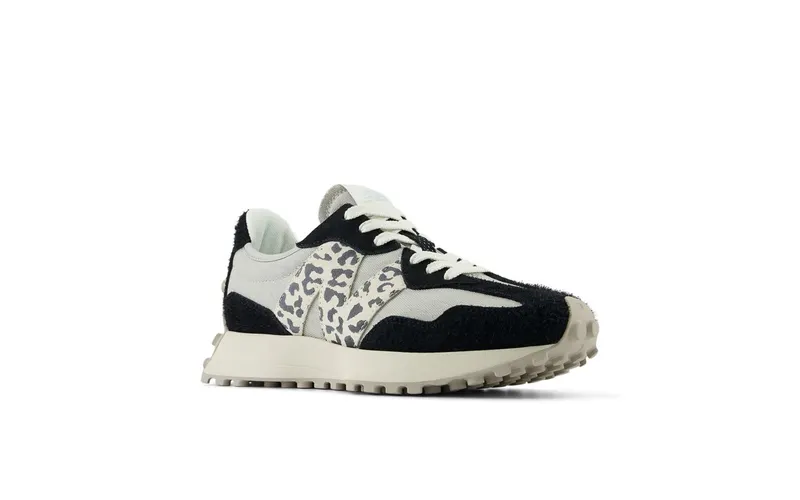 New Balance 327 Black Grey Leopard (WS327AP)