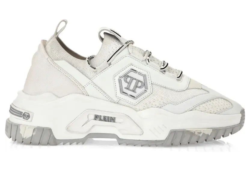 Philipp Plein Runner Hexagon low-top sneakers – Wit (AABSUSC0248PTE003N)