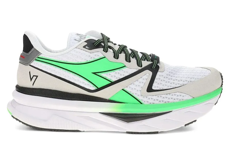 Diadora Atomo V7000 White Green Fluo Black (101.179073 C6030)