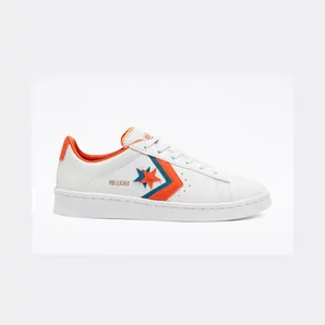 Converse Pro Leather Low ‘Sunblocked – Bold Mandarin’ White/Bold Mandarin (167853C)