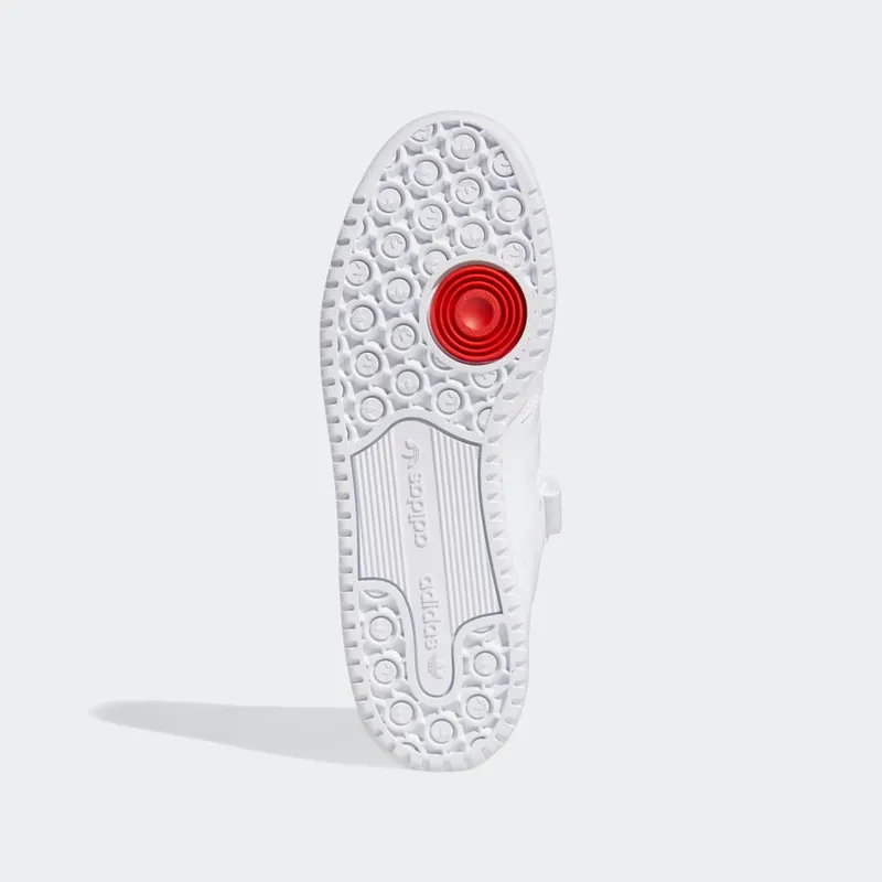 adidas Forum Low Cloud White / Red / Cloud White (H01674)