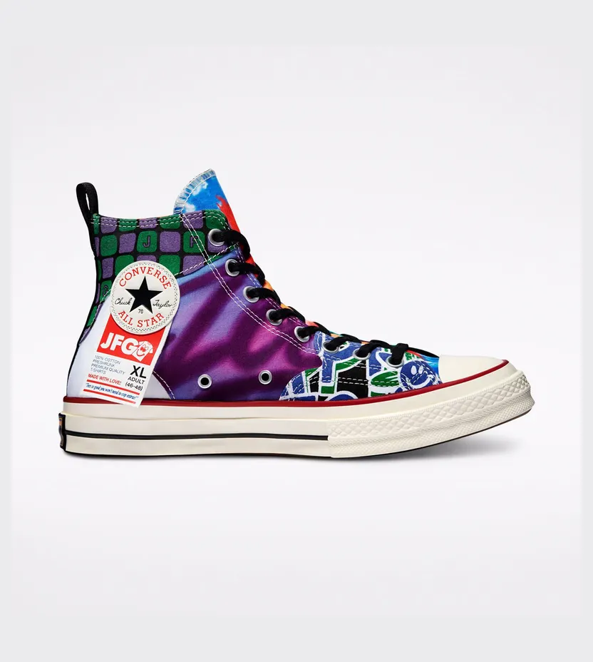 Converse Joe Freshgoods x Chuck 70 High ‘JFG Family Reunion’ Black/Multi/Egret (170646C)