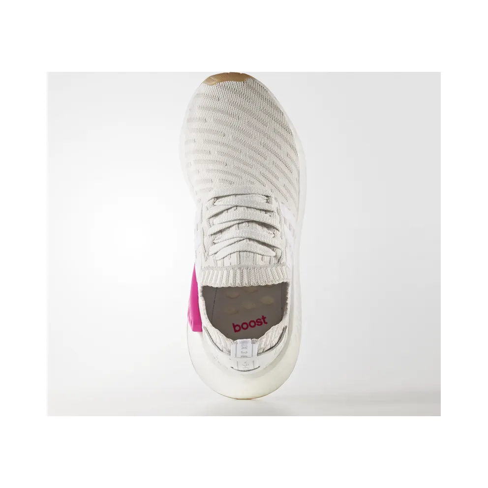 adidas NMD R2 Running White Shock Pink (W) Running White/Running White/Shock Pink (BY9954)