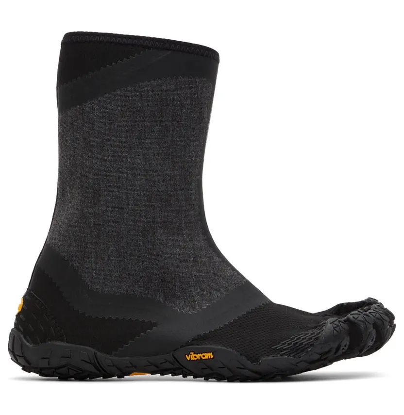 Suicoke Black NIN-HI FiveFingers Sneakers (S20MHC1)