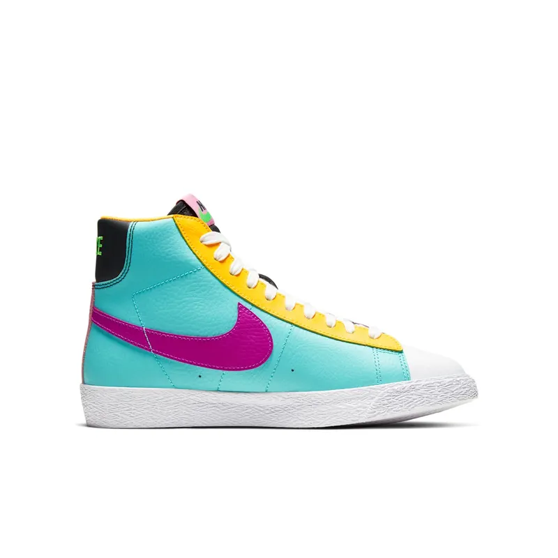 Nike Blazer Mid Multi-Color (GS) Battle Blue/Aurora-Vivid Purple-Laser Orange (CZ9441-400)
