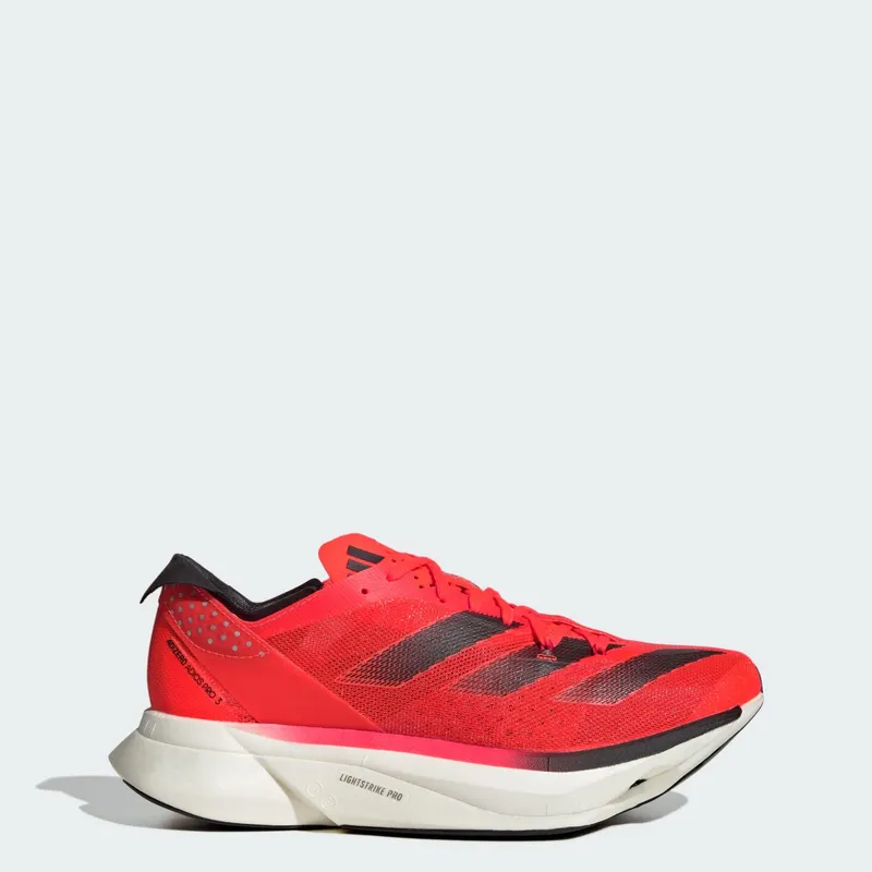 Adidas ADIZERO ADIOS PRO 3 Solar Red / Core Black / Better Scarlet (ID3611)