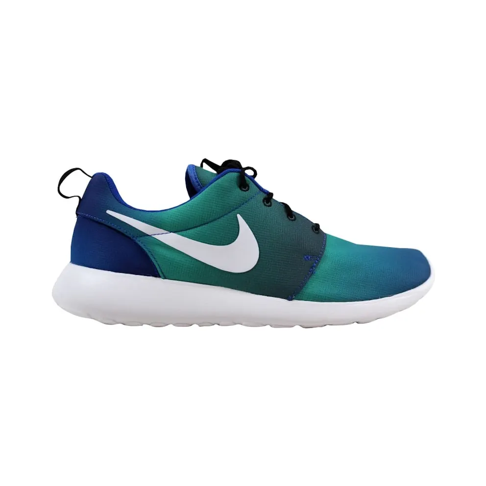 Nike Roshe One Print Game Royal/White-Light Retro-Midnight Navy (655206-414)