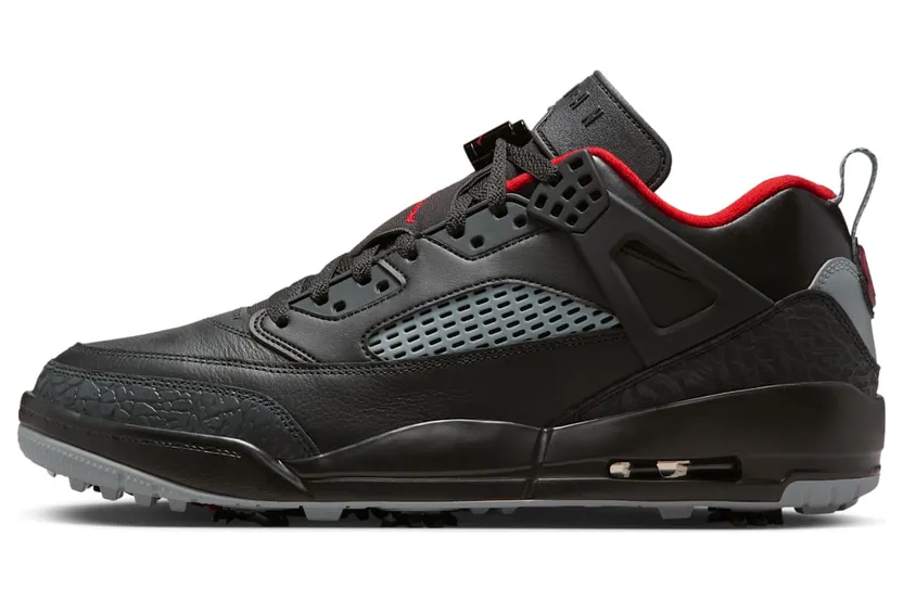 Jordan Spiz’ike Low Golf – “Black / Stealth / Varsity Red” (HQ4365-002)