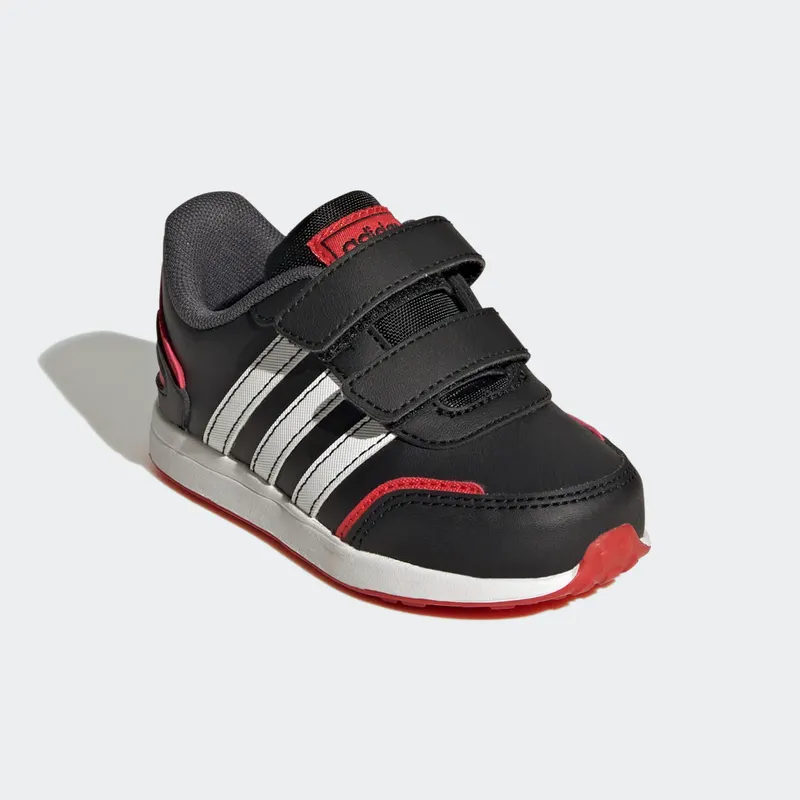 Adidas VS Switch 3 Lifestyle Running Hook and Loop Strap Core Black / Cloud White / Vivid Red (GW6607)