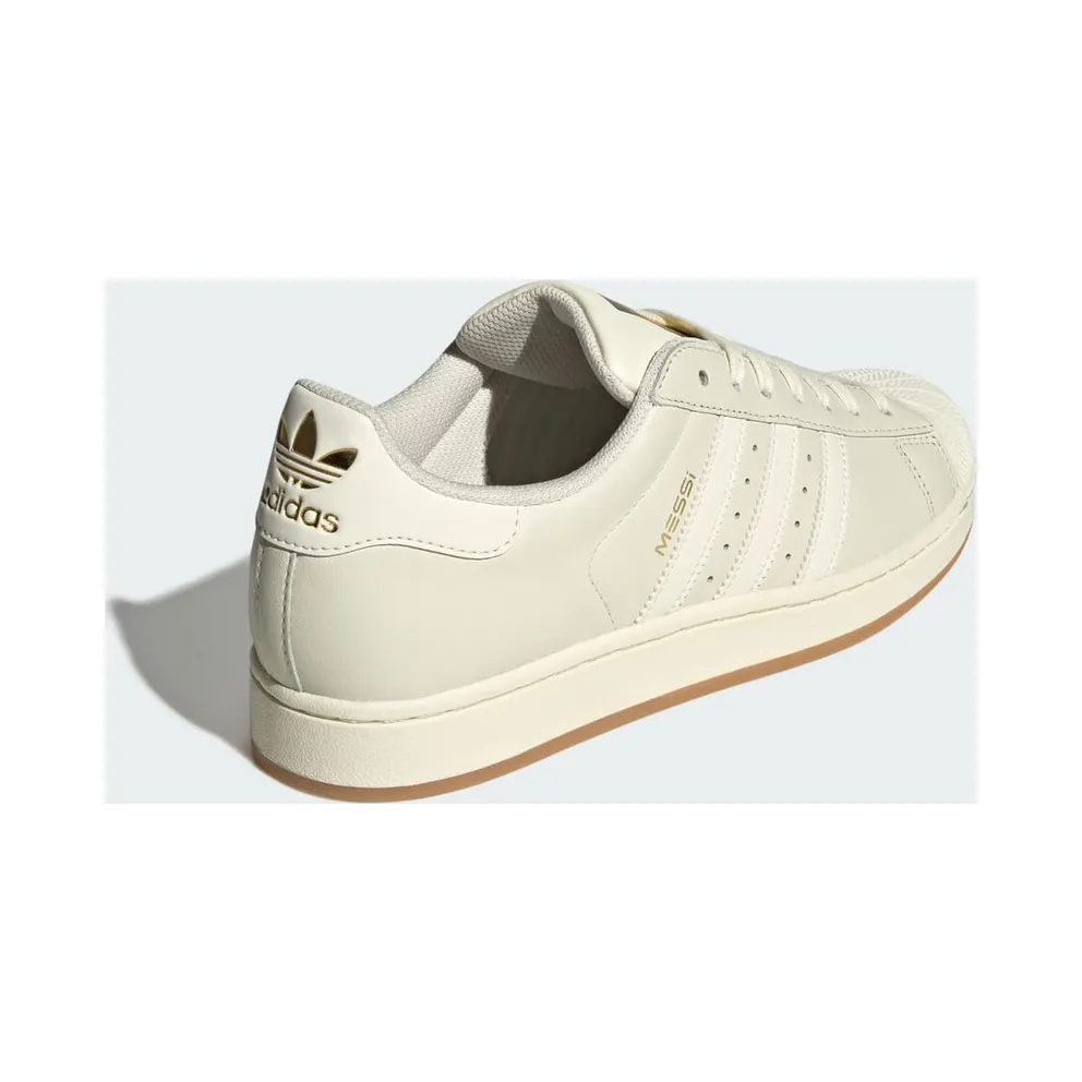 Adidas SUPERSTAR MESSI Ivory / Ivory / Gold Metallic (KH5337)