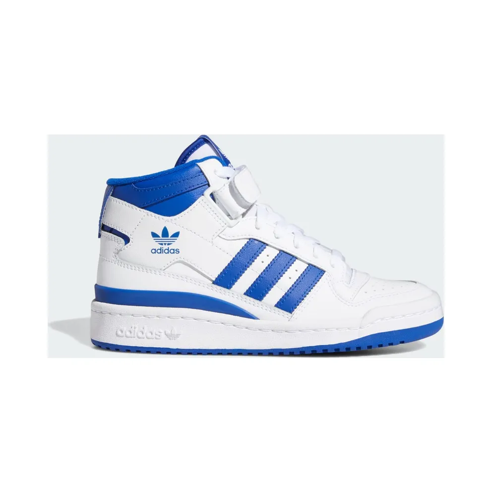 adidas Forum Mid Schuh Cloud White / Royal Blue / Cloud White (FZ2085)