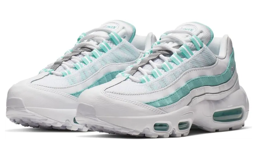 Nike Air Max 95 ‘Light Aqua’ White/White/Light Aqua (307960-115)