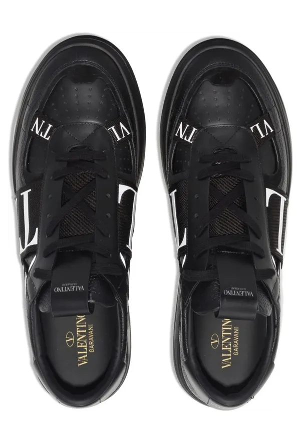 Valentino Garavani Low-top Calfskin VL7N “Black/White” (8Y2S0C58WRQ 0NO) (4)