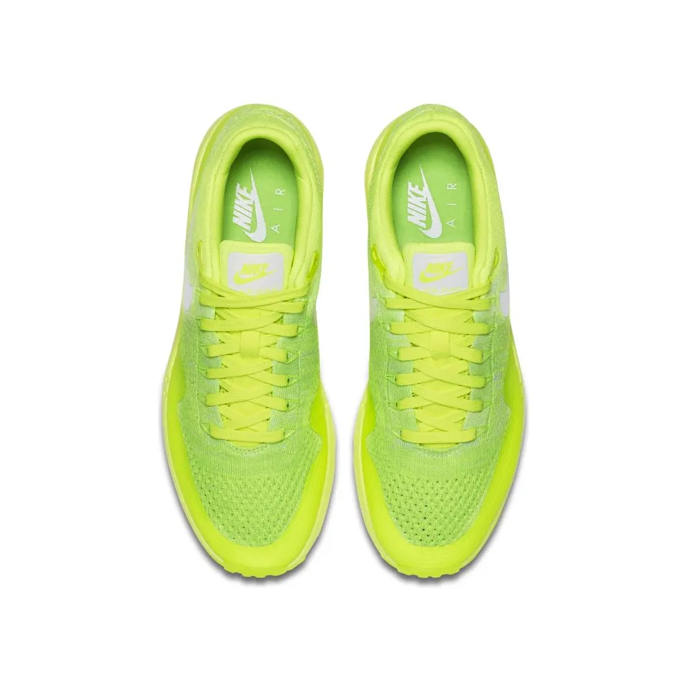 Nike Air Max 1 Ultra Flyknit Volt Volt/White-Electric Green (843384-701)