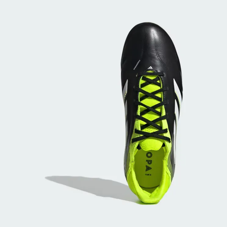 adidas Copa Pure 3 Elite Firm/multi-ground Boots Kids “Core Black / Cloud White / Lucid Lemon” (JR2850)