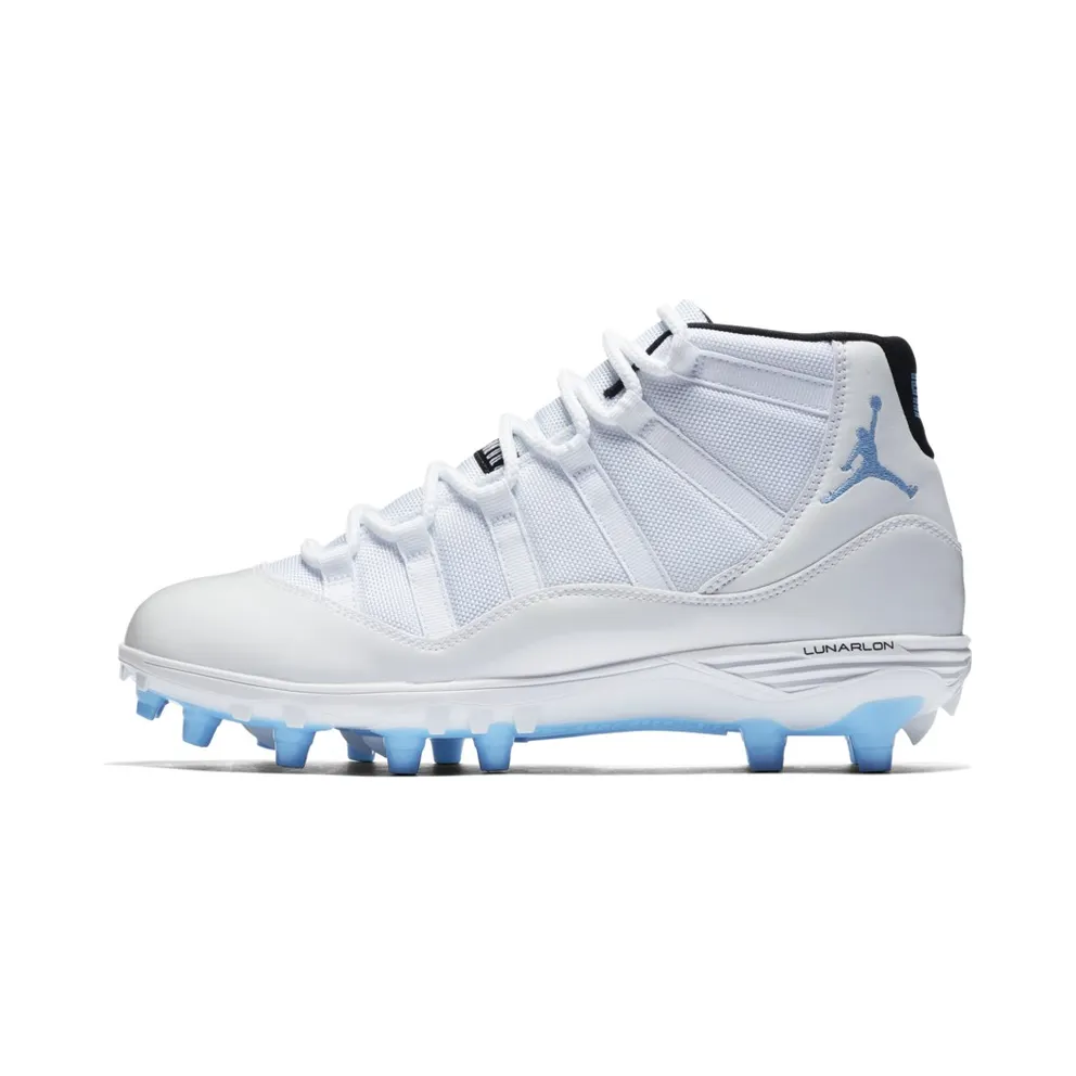 Jordan 11 Retro Cleat Columbia White/University Blue-Black (AO1561-117)