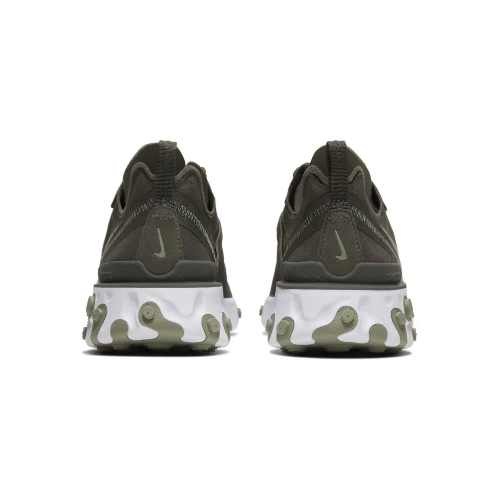 Nike React Element 55 “Cargo Khaki / White / Jade Stone” (BQ2728-302)
