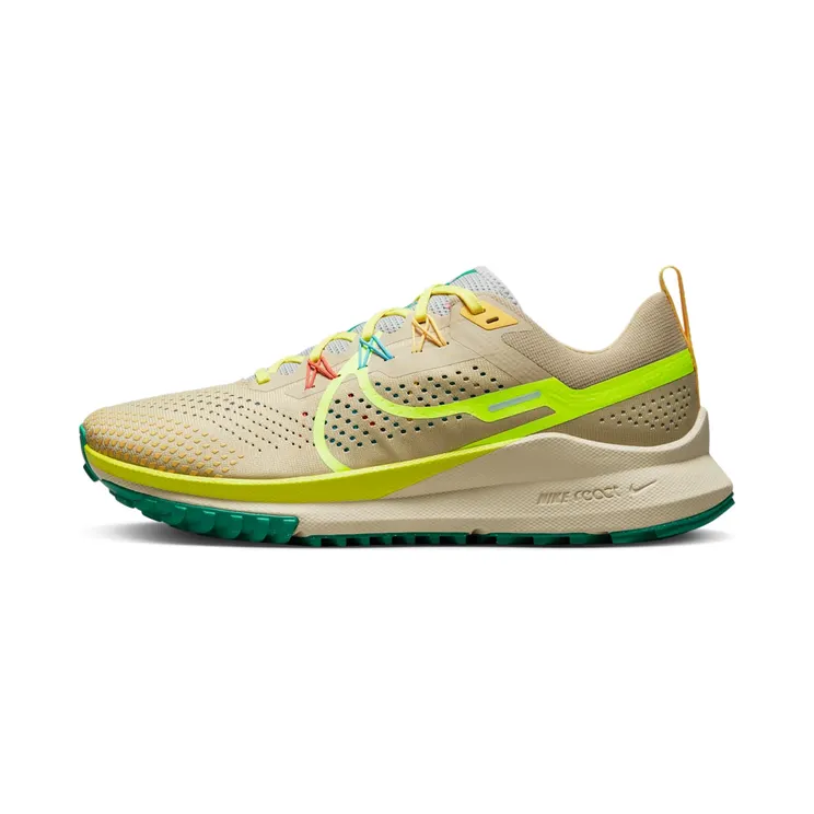 Nike React Pegasus Trail 4 “Team Gold / Baltic Blue / Stadium Green / Volt” (DJ6158-700)