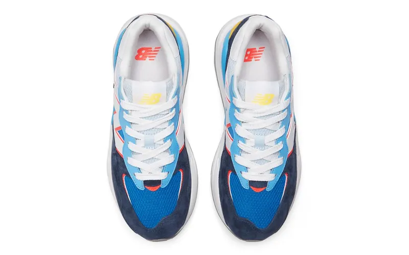 New Balance 57/40 Natural Indigo Electric Red (W5740PSB)