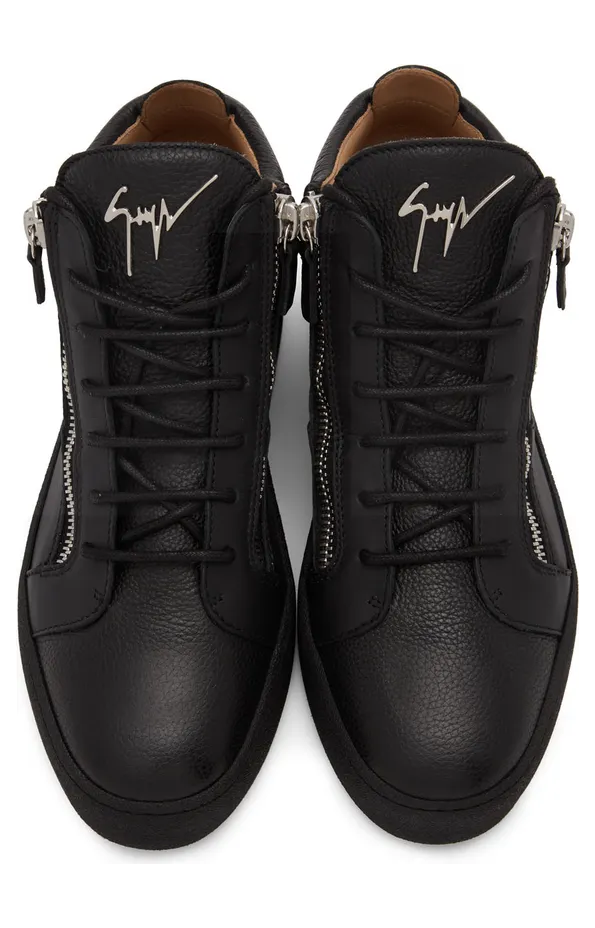 Giuseppe Zanotti Black Darwin May London Sneakers (RU70009-84519) (5)