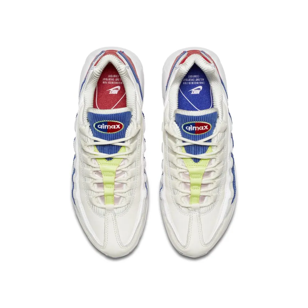 Nike Air Max 95 Corduroy Panache (W) Sail/Racer Blue-Arctic Pink (AQ4138-101)