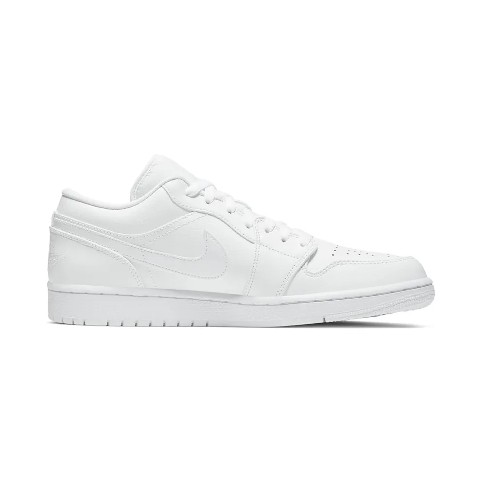 Jordan 1 Low Triple White Fog Grey White/White-Grey Fog-White (553558-126)