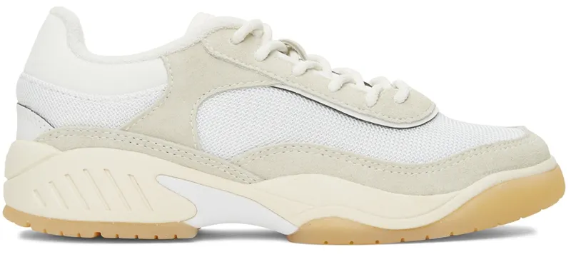 A.P.C. White & Beige Andrea Court (PSAGV-M56116)